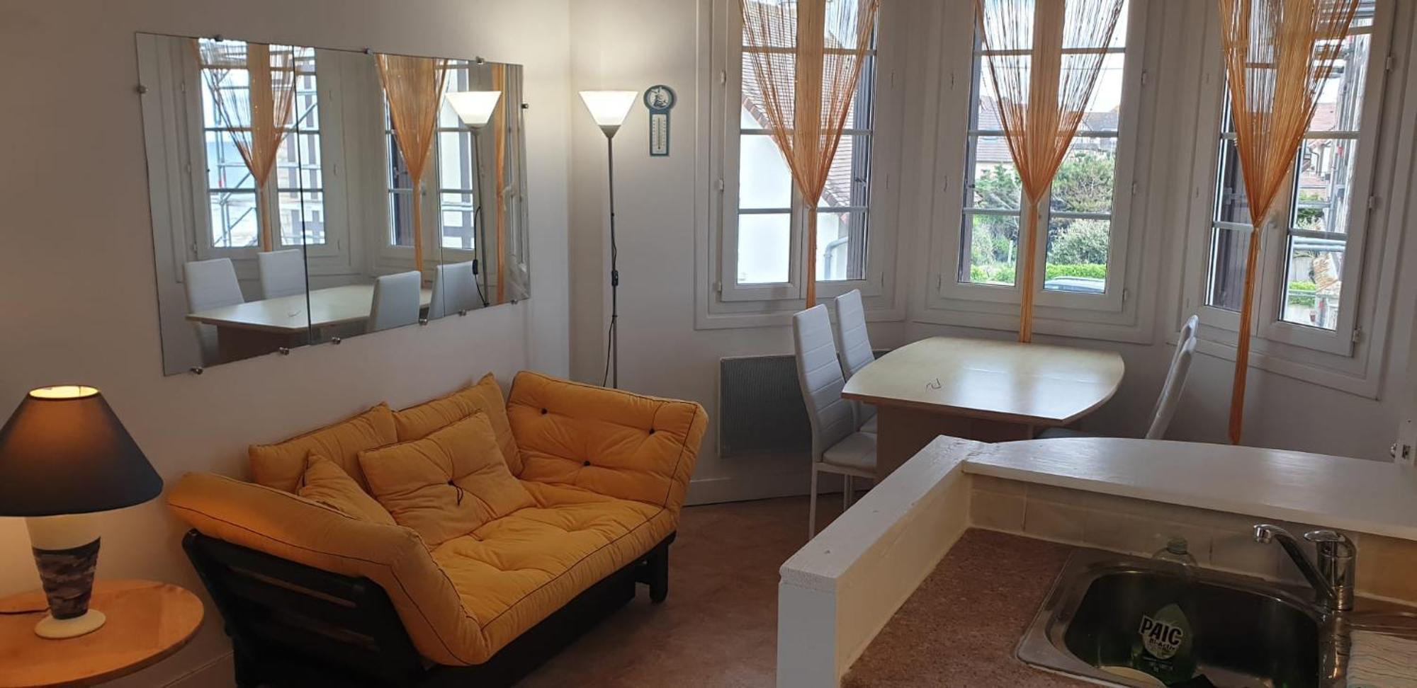 Appartement Front De Mer Vue Mer 3 Personnes + 1 Bebe 헤르망빌쉬르메르 외부 사진